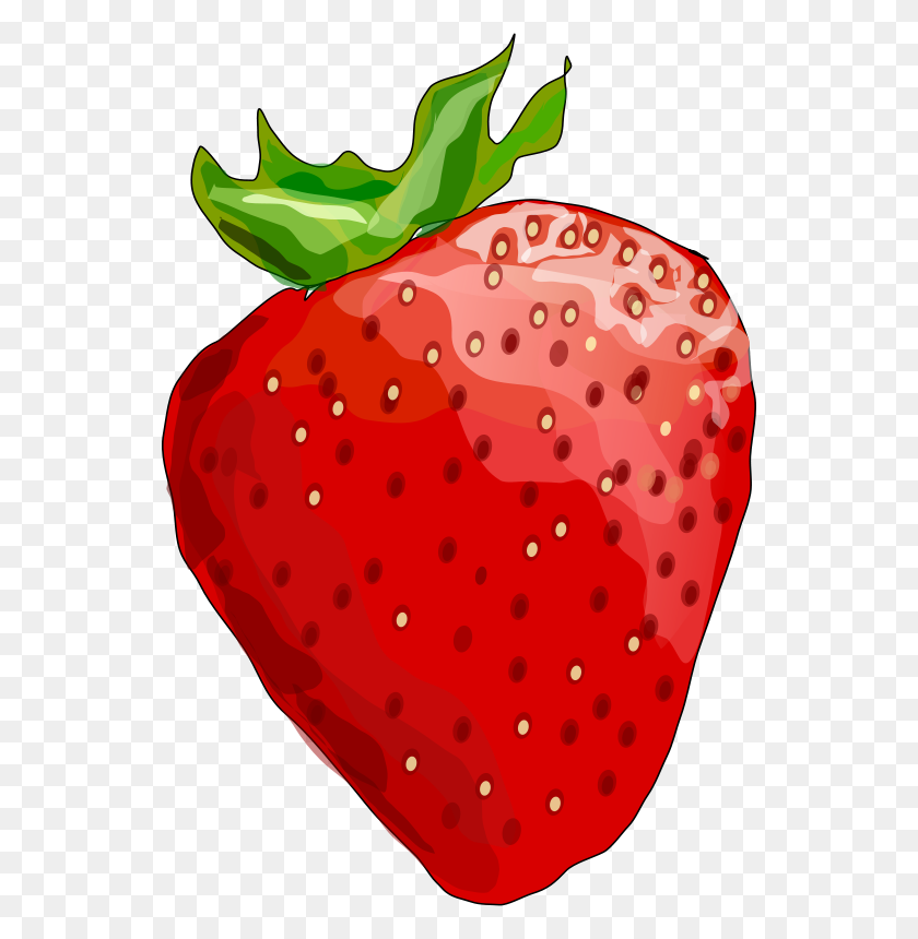 544x800 Strawberry - Nutrition Clipart