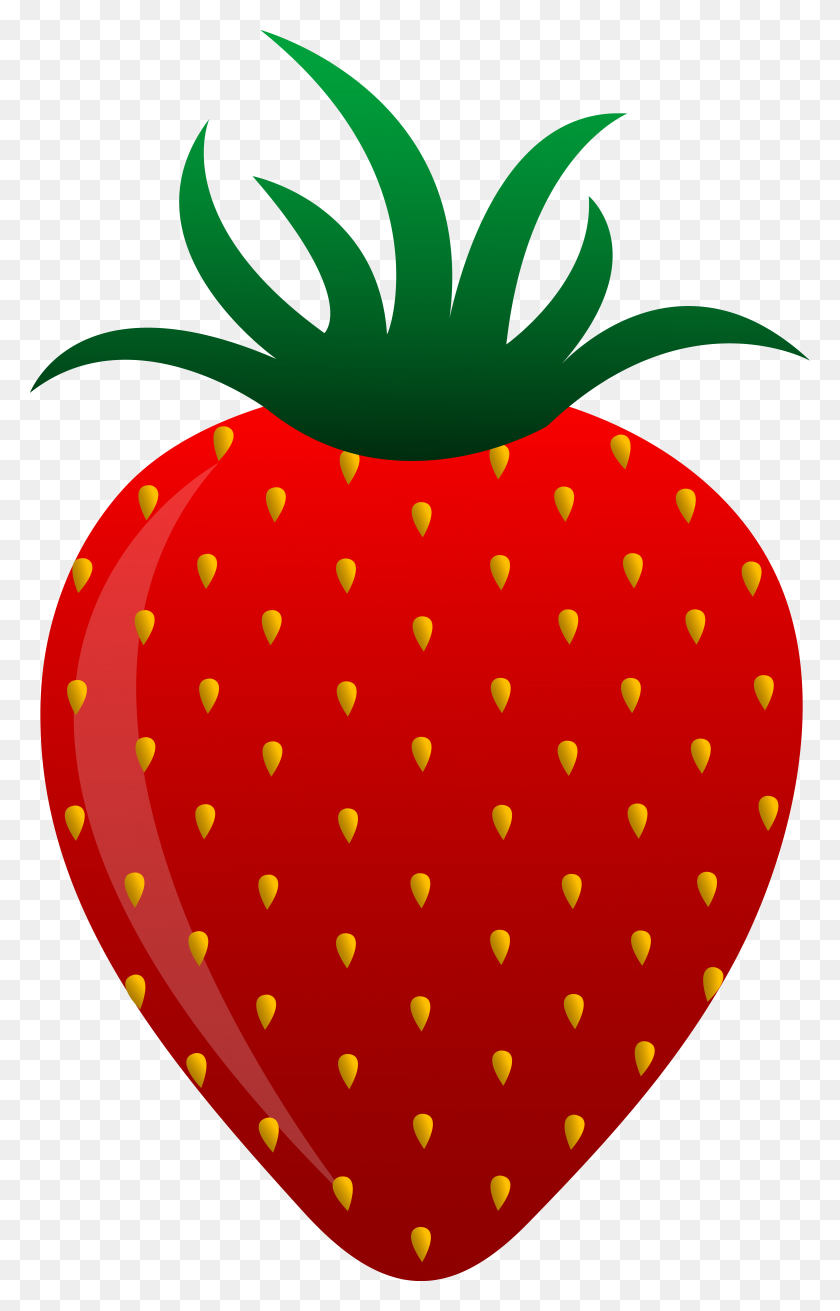 4681x7510 Strawberry Borders - Eaten Apple Clipart