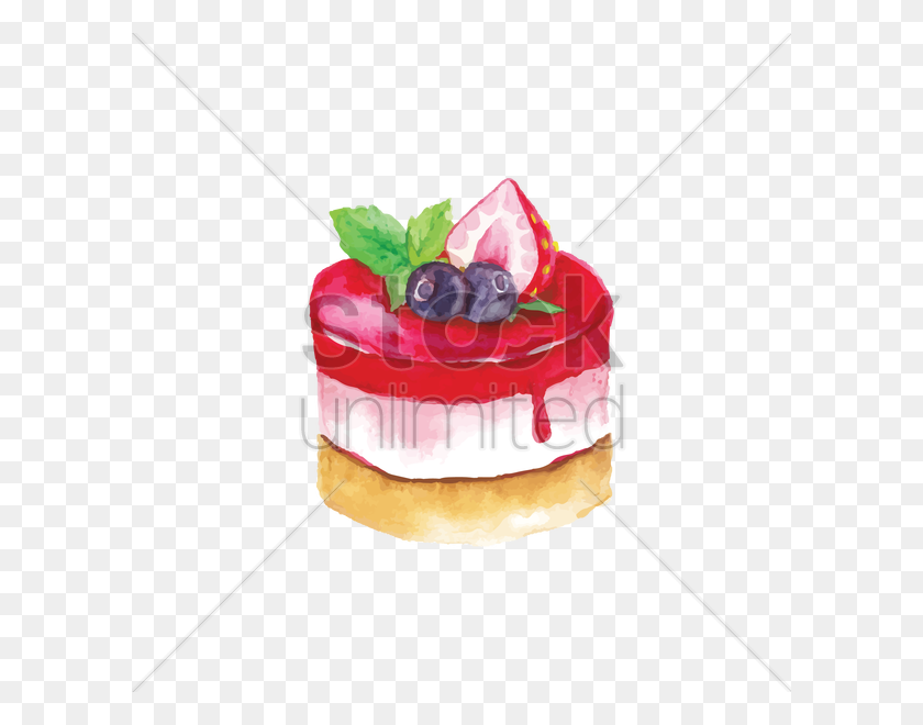 600x600 Strawberry Cheesecake Vector Image - Cheesecake PNG