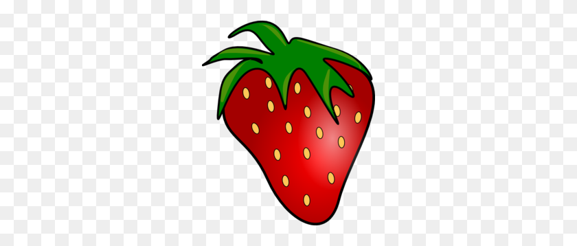 252x298 Strawberry Clip Art Clipart Images - Fruit Clipart Free