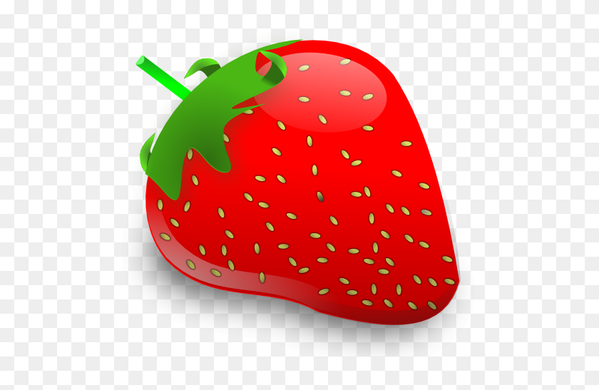512x487 Strawberry Clip Art Free - Strawberry Clipart PNG