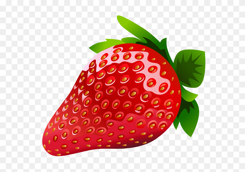 600x530 Strawberry Clip Art Free Clipart Images - Strawberry Clipart Black And White