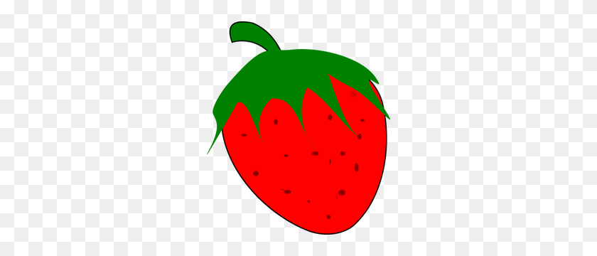 258x300 Strawberry Clip Art Images - Strawberry Clipart