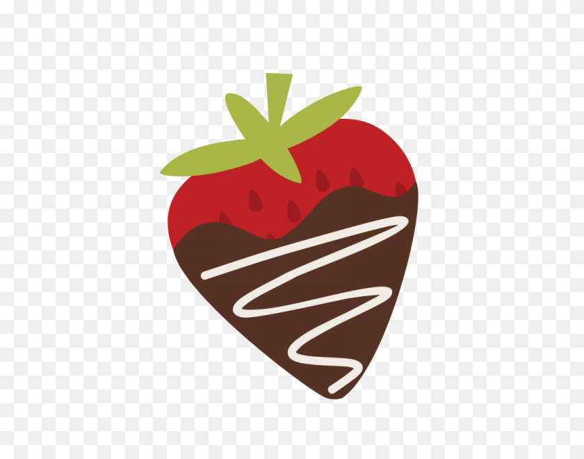 600x600 Strawberry Clipart Eight - Strawberries PNG