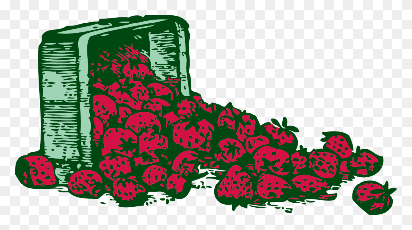 1200x631 Strawberry Clipart Strawberry Basket - Strawberry Clipart PNG