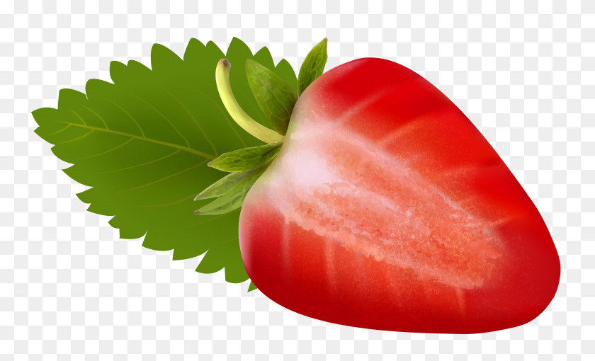 6000x3465 Strawberry Free Png Clip Art - Tomato Clipart Free
