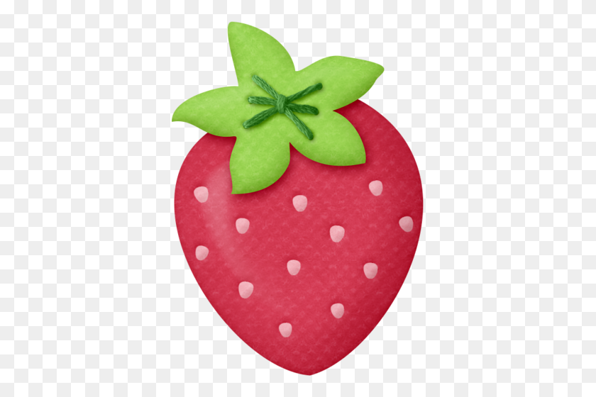 355x500 Strawberry Kisses Cute Clipart Fresa, Álbum - Cute Strawberry Clipart