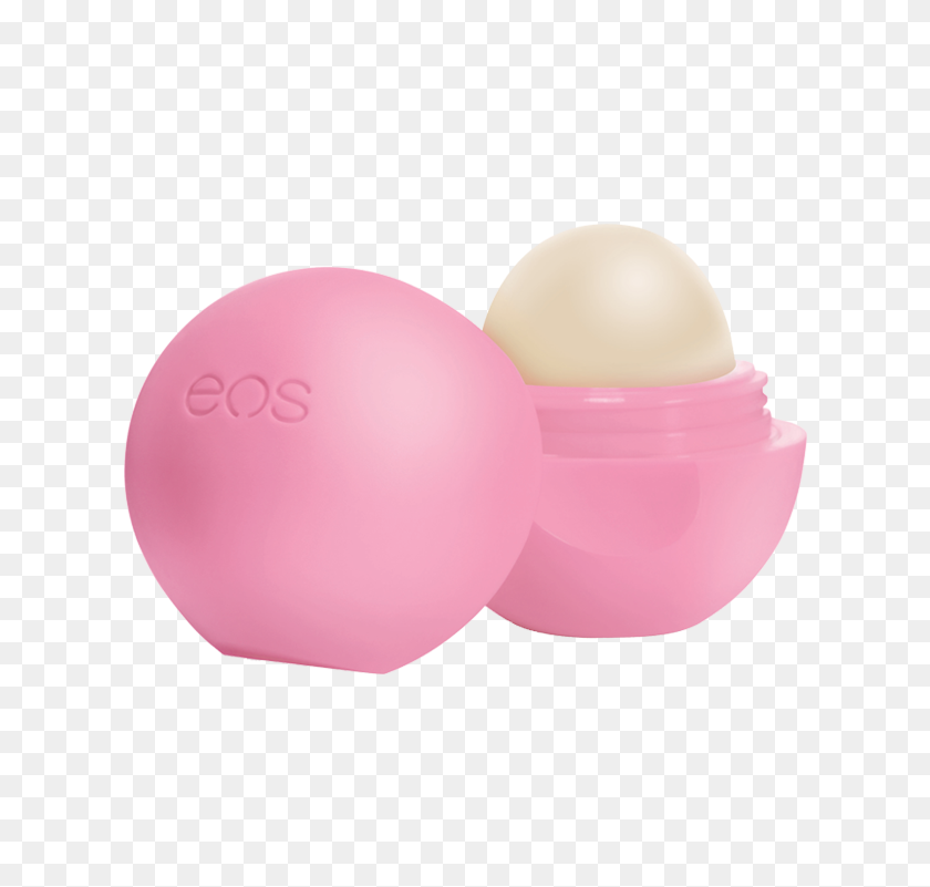 741x741 Strawberry Lip Balm Pink Lip Balm Eos - Pink Lips PNG