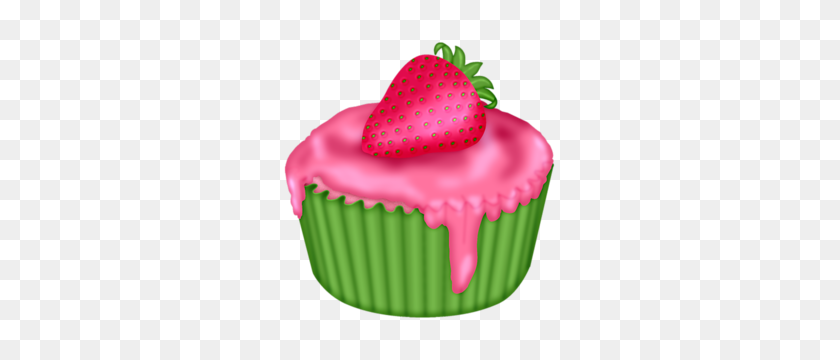 292x300 Strawberry Love Elements - Strawberry Cake Clipart