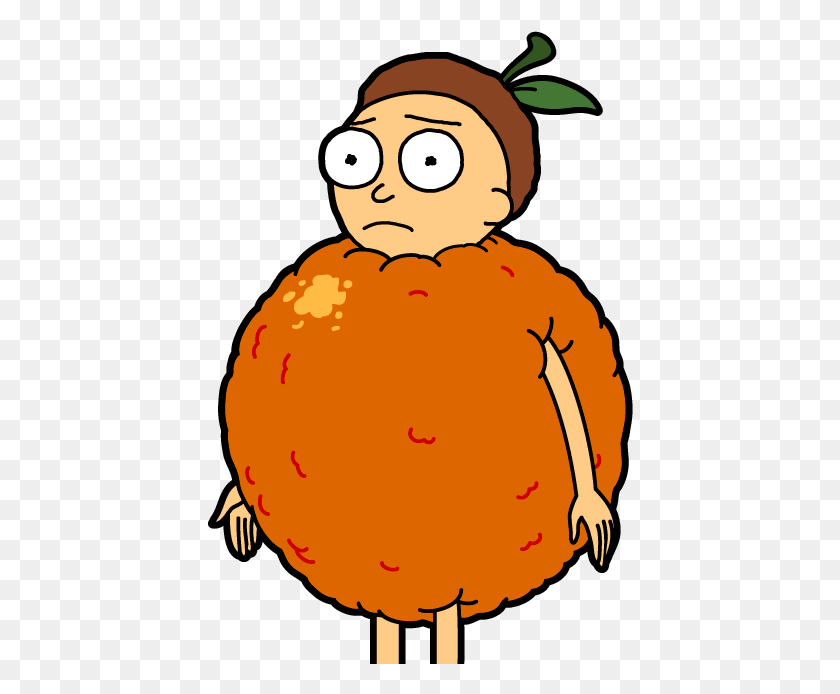 426x634 Strawberry Morty - Morty PNG