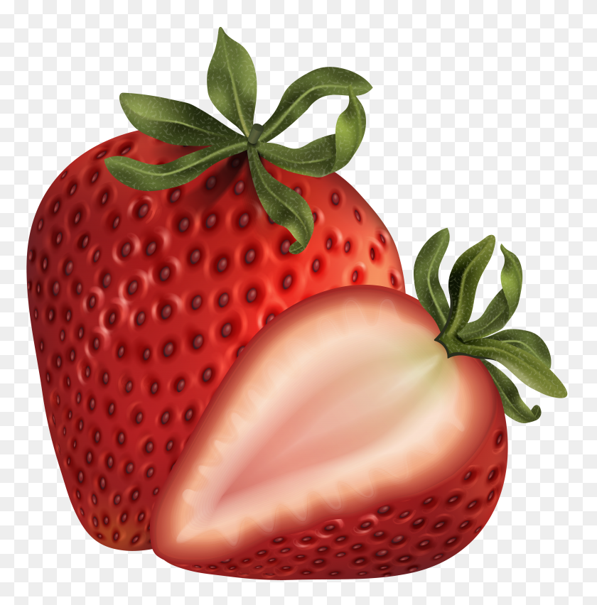 4923x5000 Strawberry Png Clip Art - Strawberry Clipart