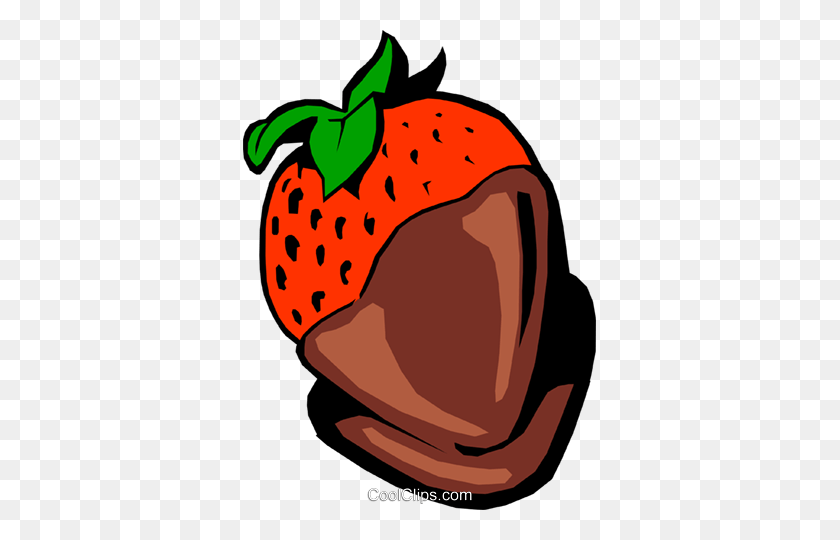 353x480 Strawberry Royalty Free Vector Clip Art Illustration - Strawberry Images Clip Art