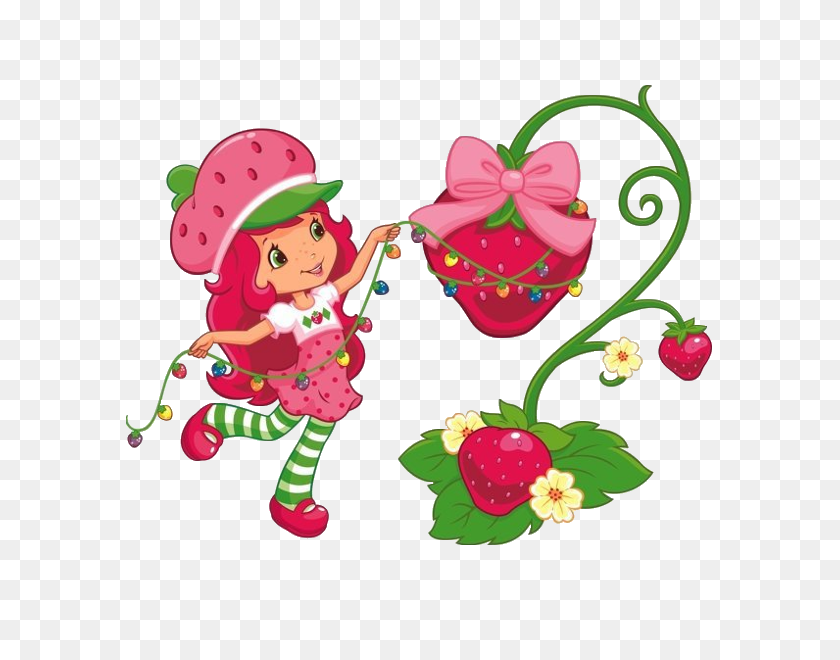 600x600 Strawberry Shortcake Clip Art - Strawberry Clipart