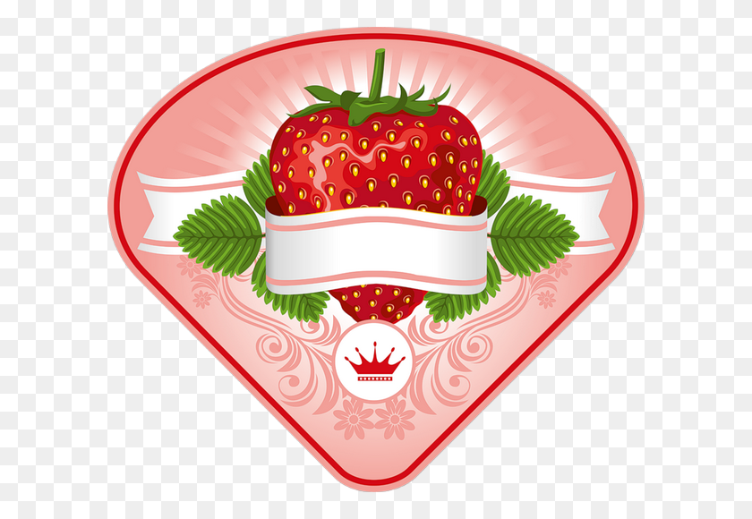 600x520 Strawberrys Forever Strawberry - Клипарт Для Instagram