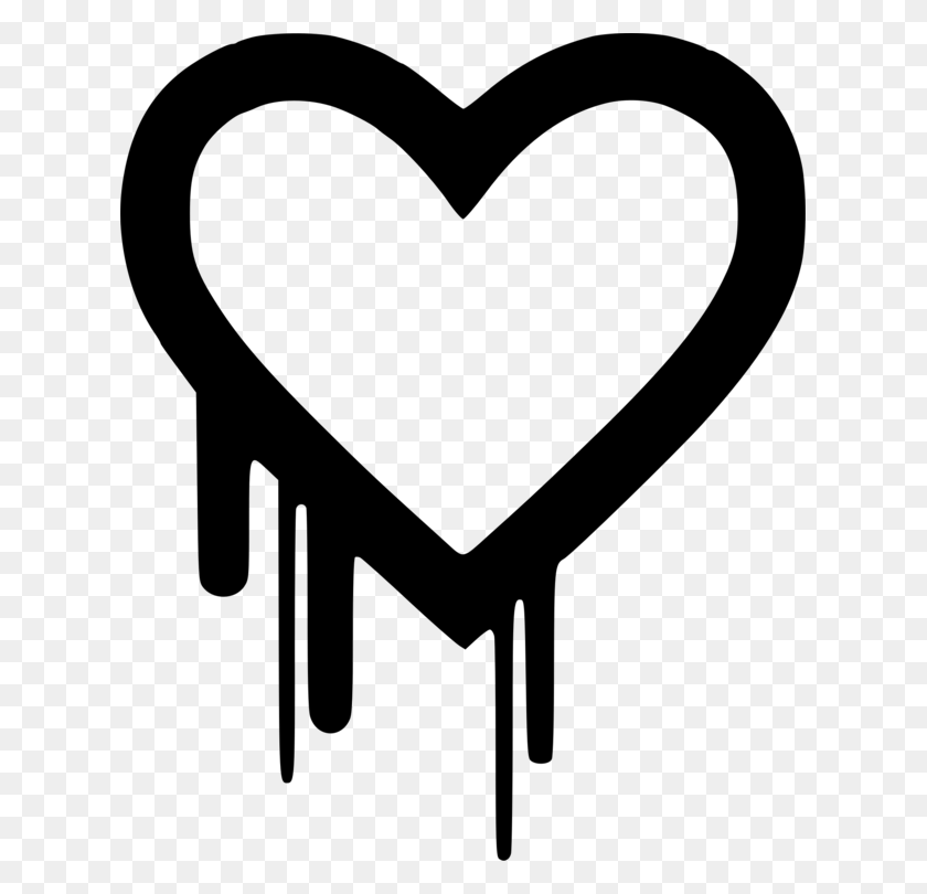 621x750 Street Art Heartbleed Drawing - Street Clipart Black And White