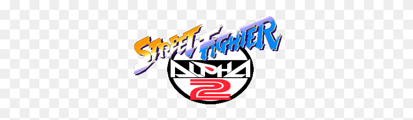 318x184 Street Fighter Alpha Logo - Street Fighter Logo PNG
