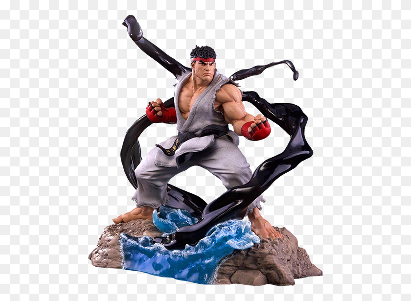 480x555 Street Fighter Ryu V Trigger Statue - Ryu PNG