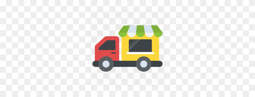260x260 Street Food Clipart - Food Stand Clipart