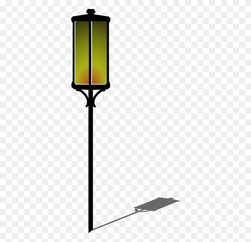 364x750 Street Light Drawing Lighting Light Fixture - Street Lamp Clipart