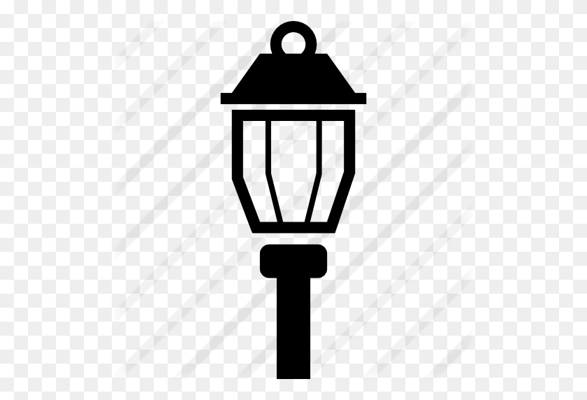 512x512 Street Light Lamp Of Vintage Style - Street Lamp PNG