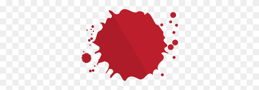 316x234 Street Shooting Blood Spatter Icon - Blood Splatter Clipart