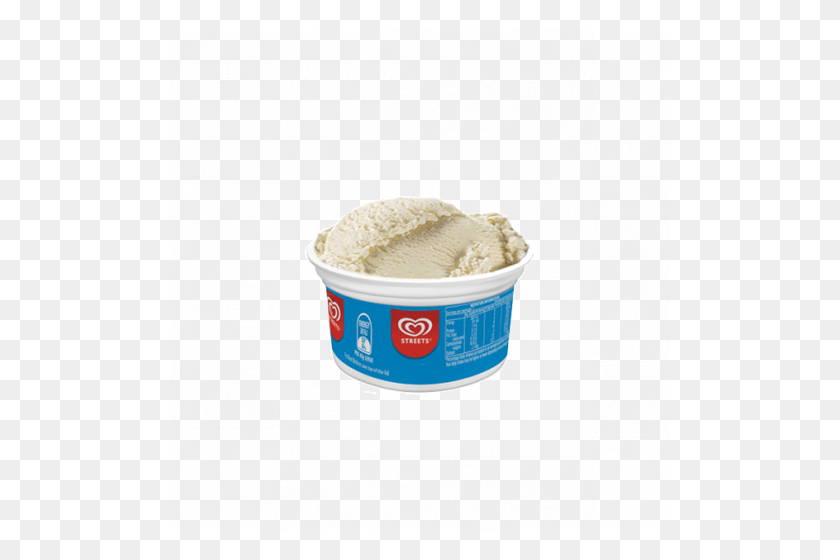 500x500 Streets Vanilla Cup Red Rooster - Vanilla Ice Cream PNG