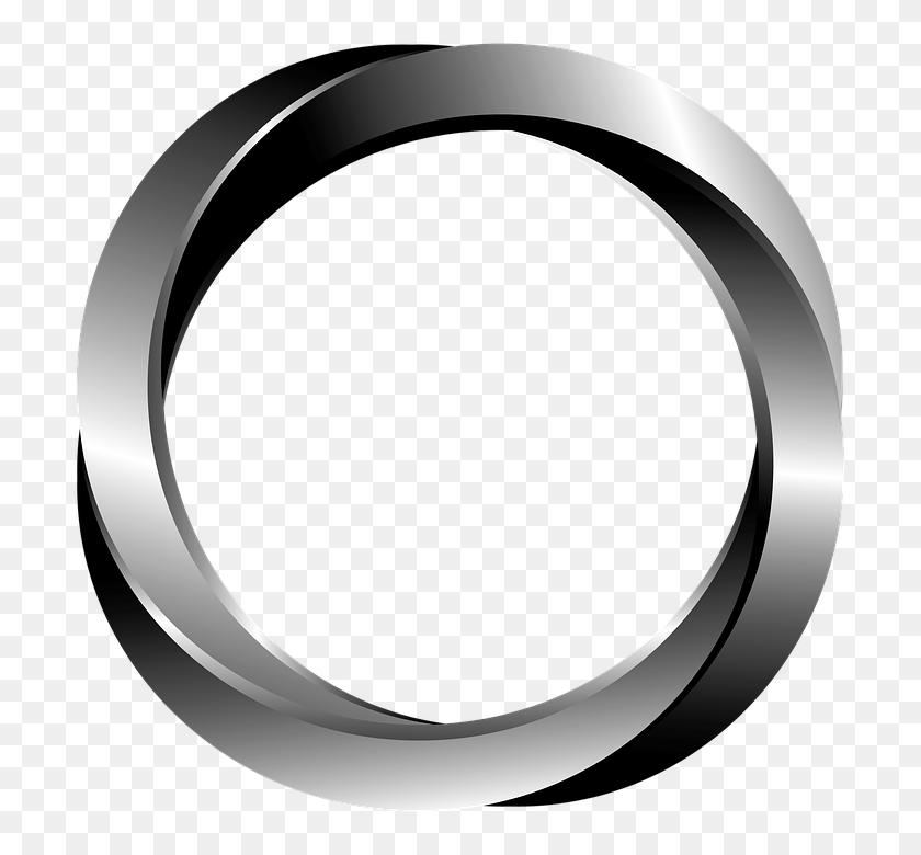 720x720 Стресс Обручальное Кольцо Свадебная Церемония Поставки Серебро - Черное Кольцо Png