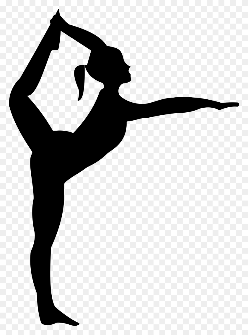 1704x2352 Stretching Ballerina Silhouette Icons Png - Ballerina PNG