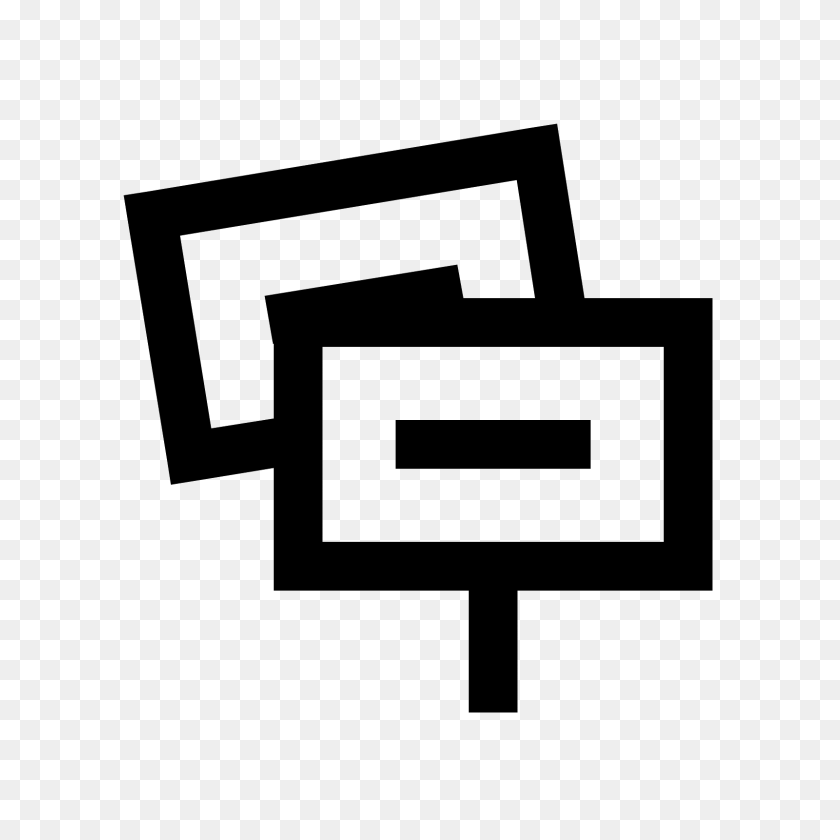 1600x1600 Strike Icon - Blank Sign PNG