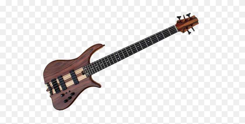 600x364 String Custom Bass Guitar - Bass Guitar PNG