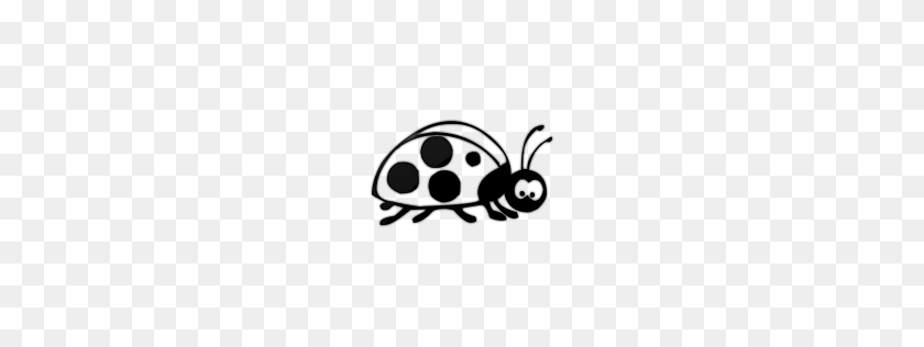 256x256 Imágenes Prediseñadas De Ladybag A Rayas, Explorar Imágenes - Clipart De Ladybug En Blanco Y Negro