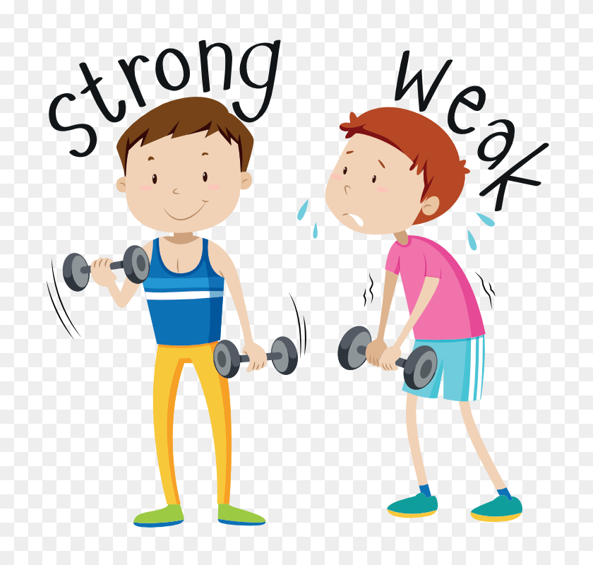 750x740 Strong And Weak Png Transparent Strong And Weak Images - Strengths And Weaknesses Clipart