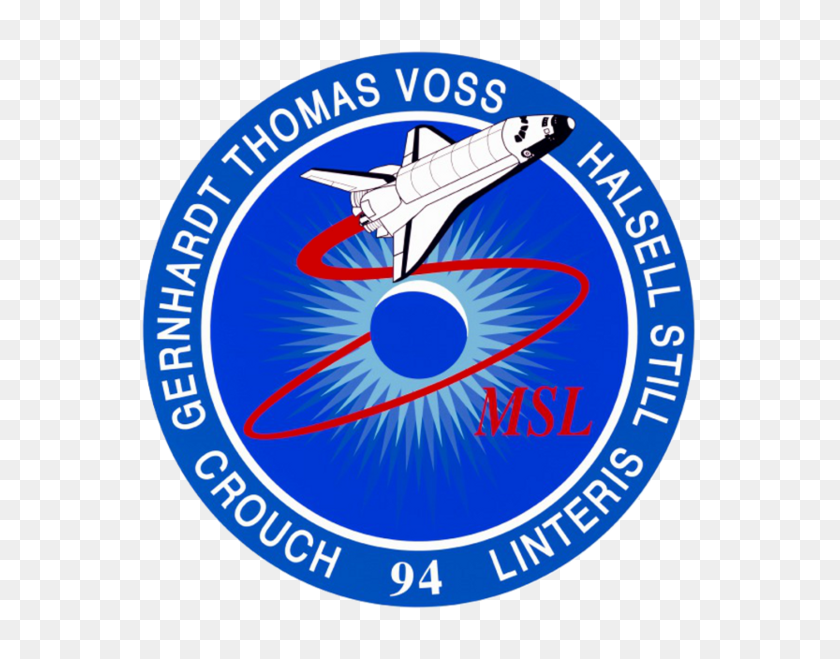 591x599 Sts Patch Space Mission Insignias - Nasa PNG
