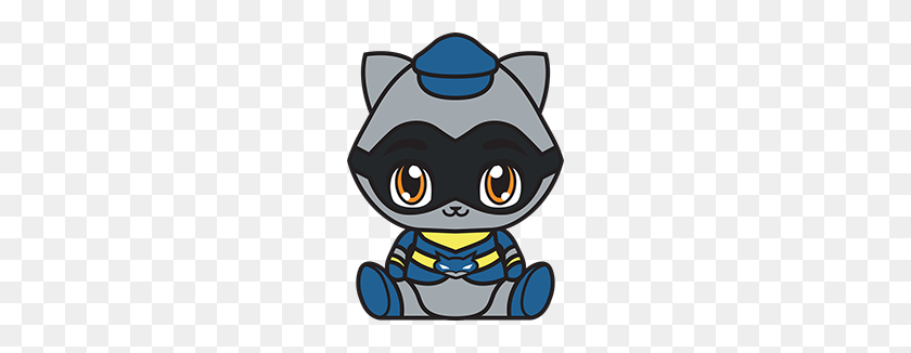 200x266 Stubbins Series Sweet Tooth, Clank, Sly Cooper, Aloy - Sly Cooper PNG