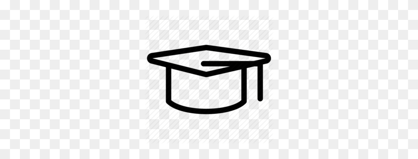 260x260 Student Cap Clipart - Cap And Gown Clipart