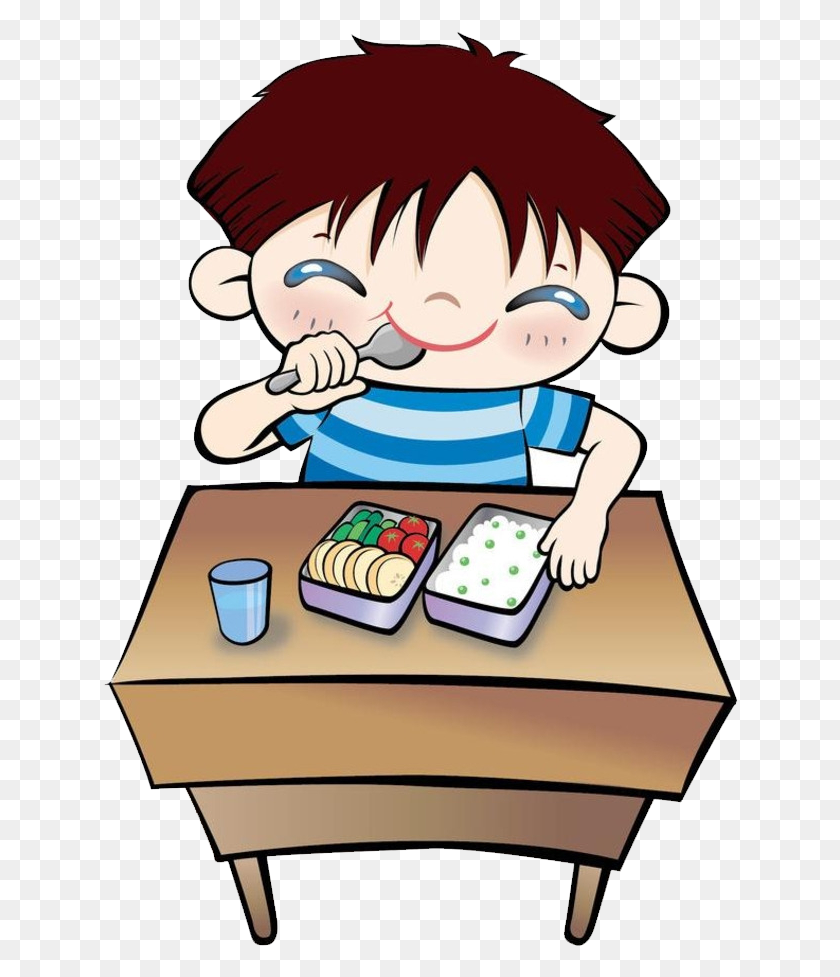 636x917 Student Eating Lunch Clip Art - To Eat Clipart