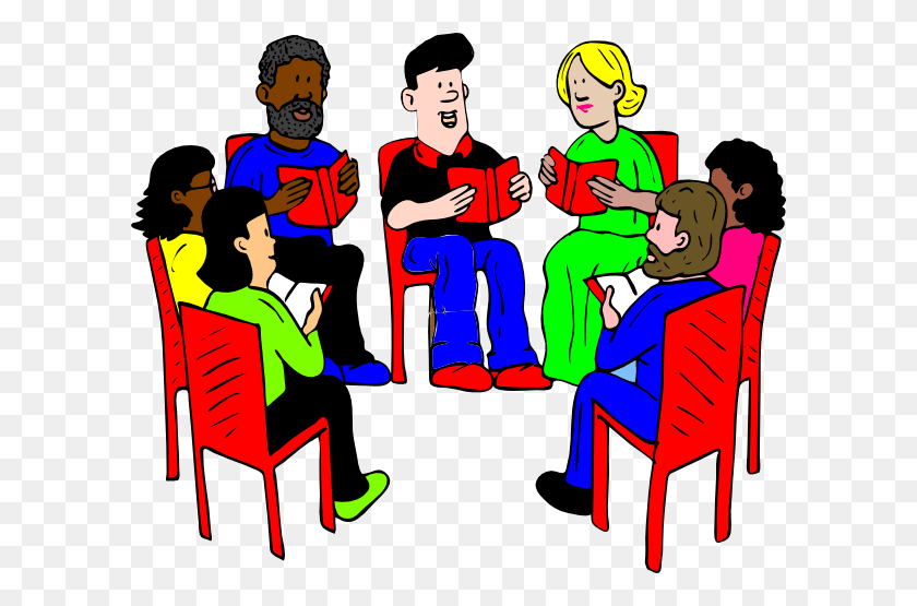 600x495 Student Group Discussion Clip Art - Group Discussion Clipart