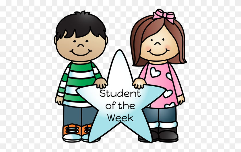 465x470 Student Of The Week - Students In Class Clipart