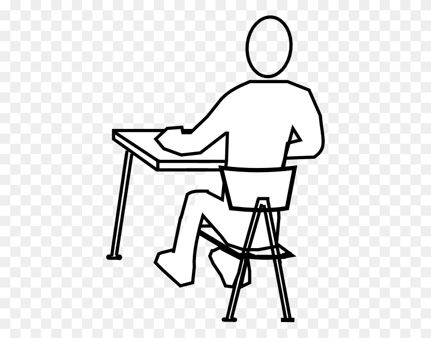 426x598 Student Paying Attention Clip Art, Pay Attention In Class Clipart - Pay Attention Clipart