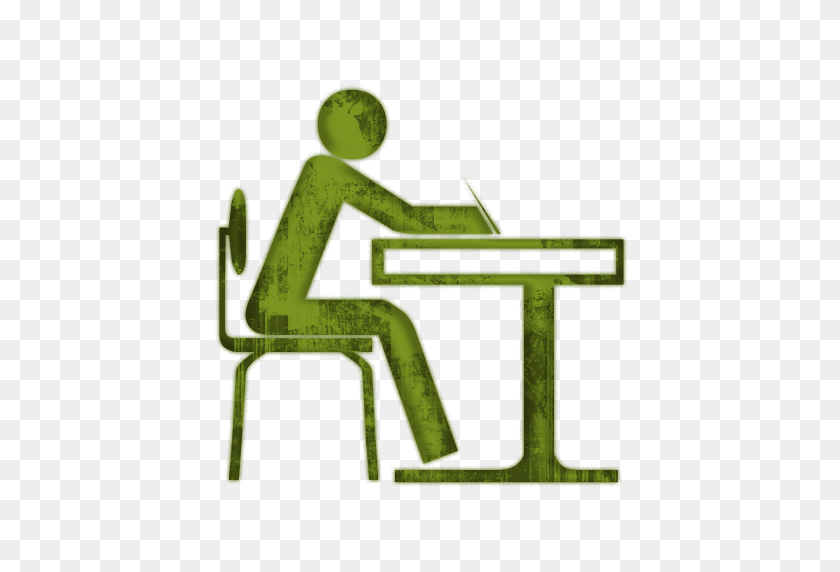 512x512 Student Reading School Book Clip Art School - Student Working At Desk Clipart