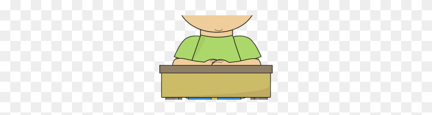 220x165 Student Sitting - School Desk Clipart