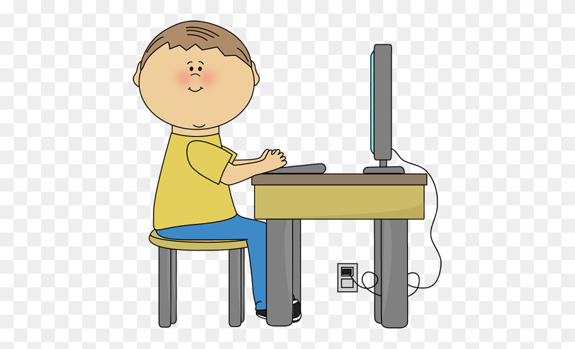 451x450 Student Table Cliparts - Table Time Clipart