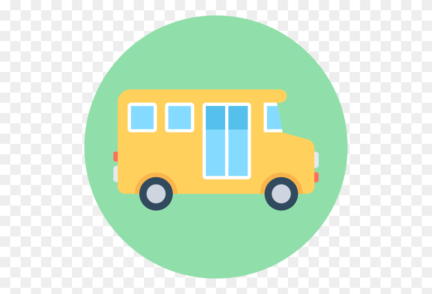 512x512 Studipost Einfache Kommunikation Lehrer Und Eltern - School Bus Clipart PNG