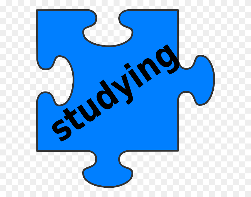 600x599 Studying Puzzle Piece Clip Art - To Study Clipart