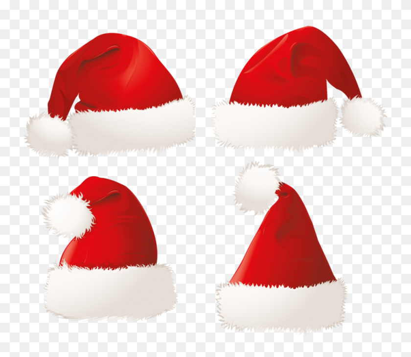 958x824 Потрясающие Шляпы Санта-Клауса - Digitalskinz - Бесплатный Клипарт Шляпы Санта-Клауса