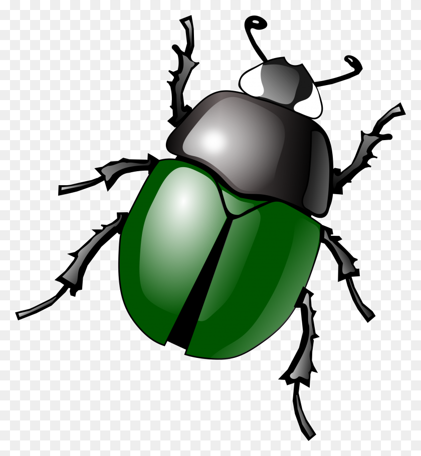 2198x2400 Escarabajo Verde Estilizado Png - Escarabajo Png