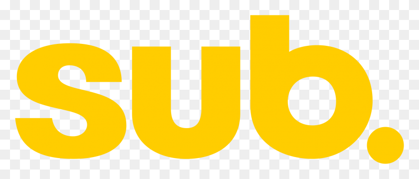 2000x768 Новый Логотип Sub - Sub Png