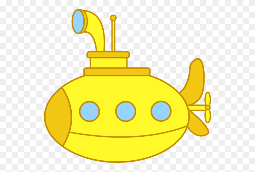 550x505 Подводная Лодка - Тонущая Лодка Клипарт