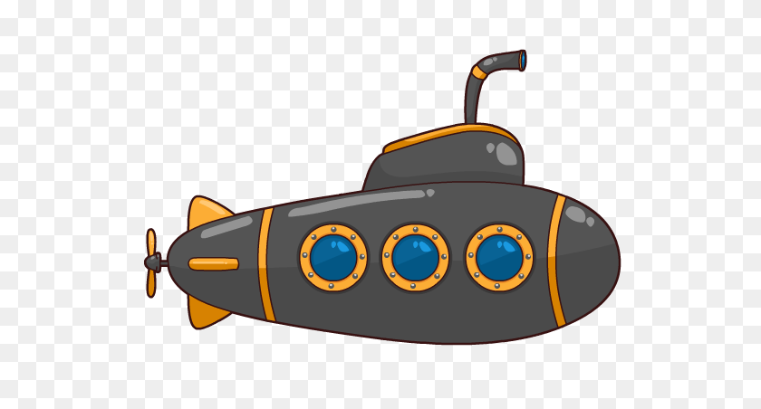 614x392 Подводная Лодка Картинки - Скоростной Катер Клипарт