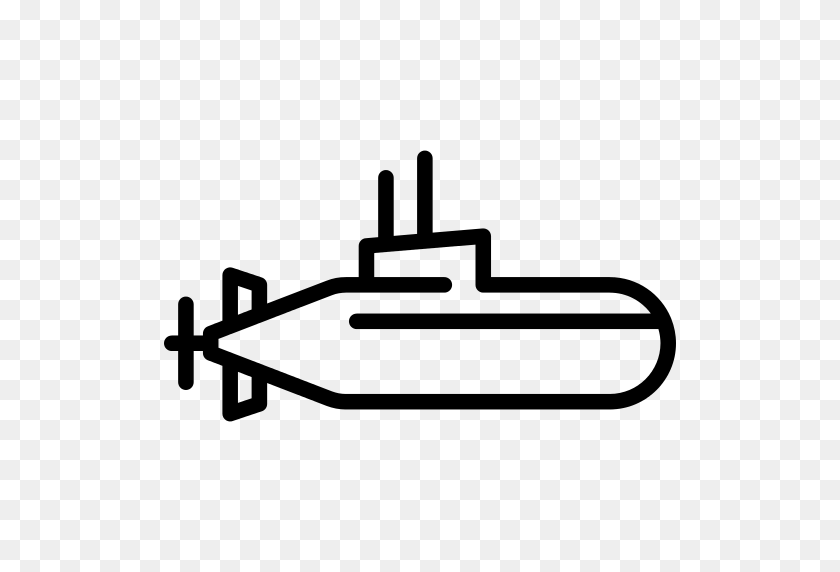 512x512 Значок Подводная Лодка Png - Подводная Лодка Png